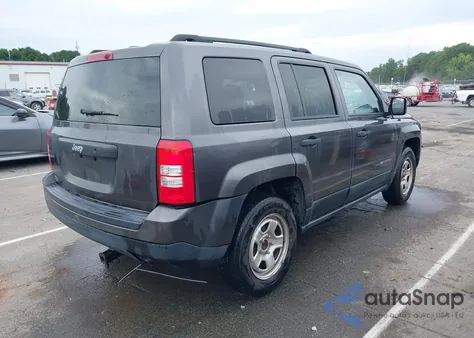2016 Jeep Patriot Sport from USA, damaged, VIN 1C4NJPBAXGD802995